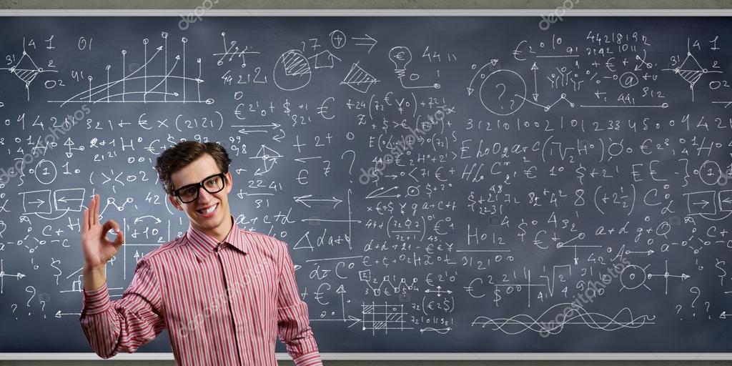 Funny scientist — Stock Photo © SergeyNivens #50970683