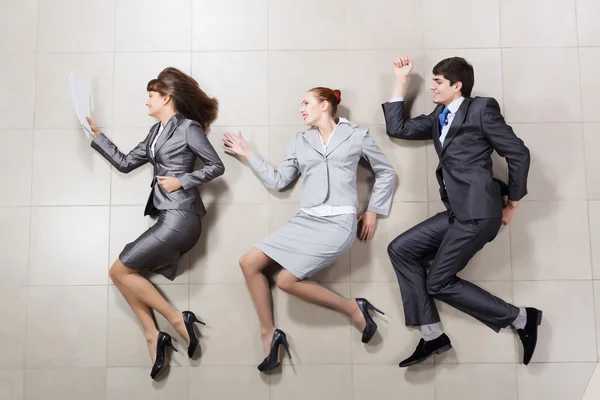 Funny businesspeople — Stock Photo, Image