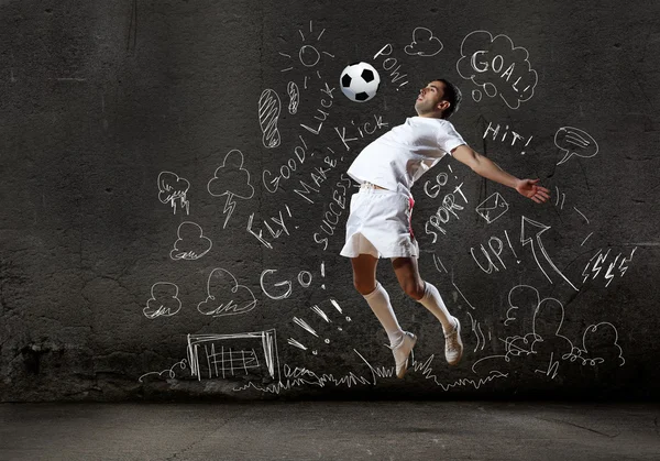 Juego de fútbol — Foto de Stock