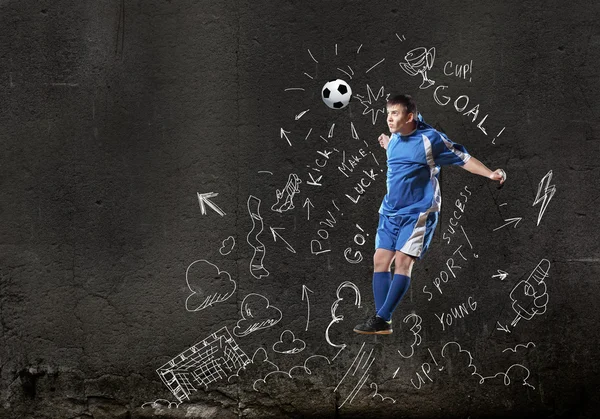 Fußballspiel — Stockfoto