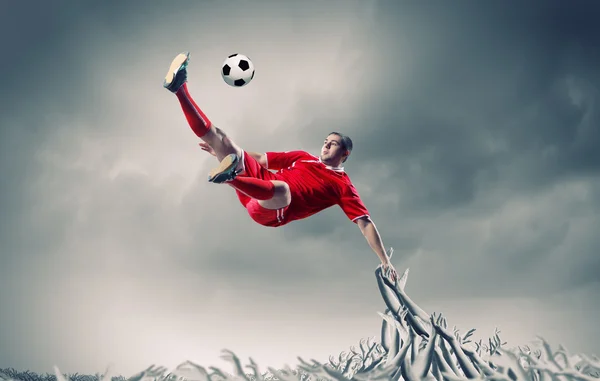 Football fans — Stock Photo, Image