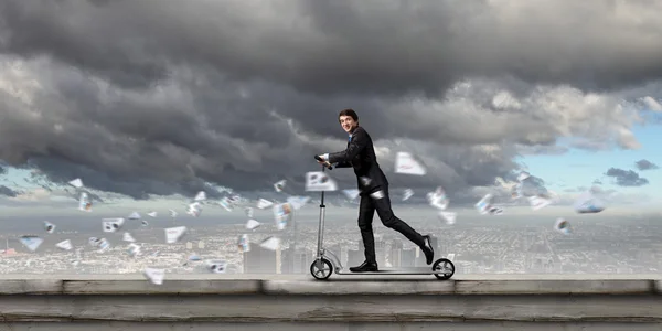 Fly från office — Stockfoto