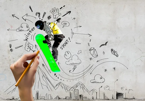 Kroki snowboard