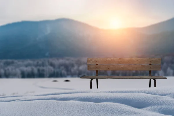 Amazing nature winter background landscape — Stock Photo, Image