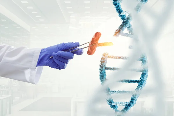 Innovatieve DNA-technologieën in wetenschap en geneeskunde — Stockfoto