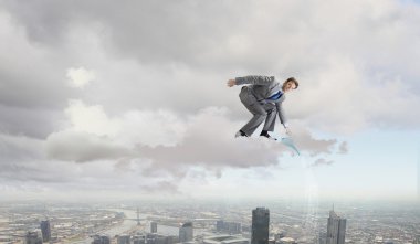 Aşağıda bir şey sulama işadamı