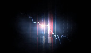 İş grafiği ve ticaret monitörü