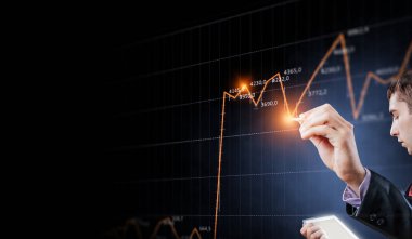 İş ve yenilik kavramı. Karışık ortam