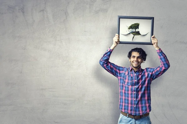 Immagine di albero e paesaggio — Foto Stock