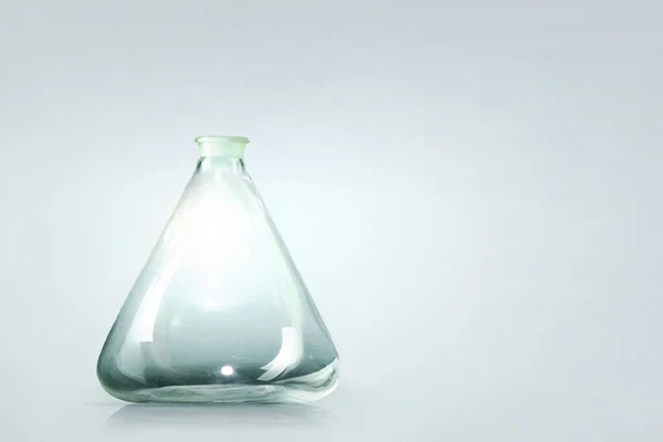 空のガラス瓶。混合メディア — ストック写真