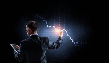 İş grafiği ve ticaret monitörü