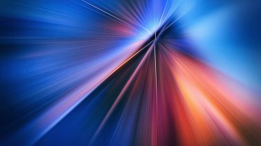 Çizgileri olan soyut renk arkaplanı. Karışık ortam