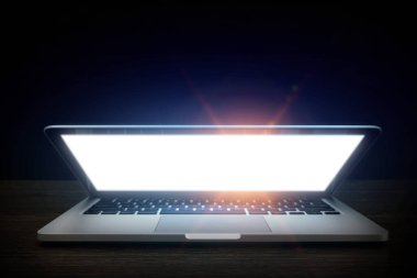 Teknoloji ve yenilik kavramı. Karışık ortam