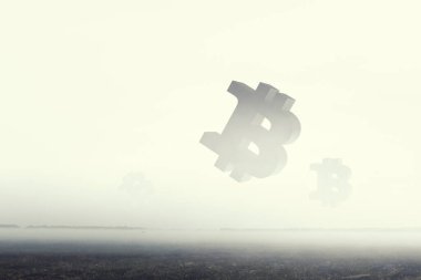 Sanal kripto para birimi kavramı. - Evet. Karışık ortam