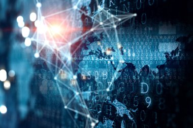 Sosyal Web Ağı Arkaplan Resmi