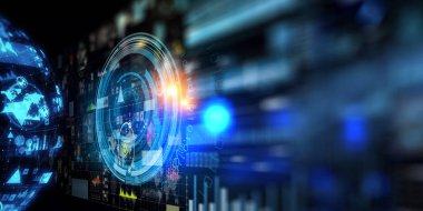 İş ve yenilik kavramı. Karışık ortam