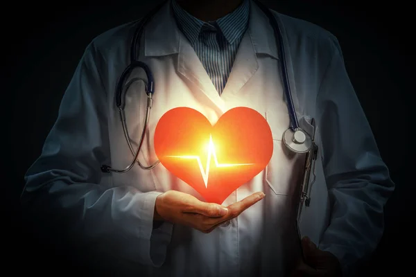 Medicina moderada. Cardiología. Medios mixtos — Foto de Stock
