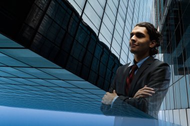 İş ve yenilik kavramı. Karışık ortam