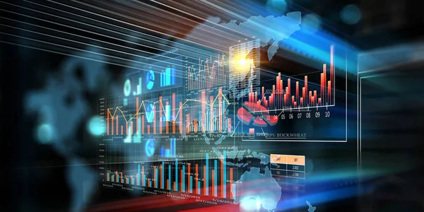 İş ve yenilik kavramı. Karışık ortam