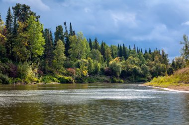 nehir, Sibirya yatay