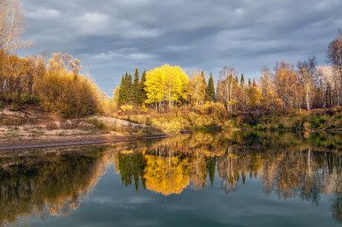 sonriendo a Ángel de oro
