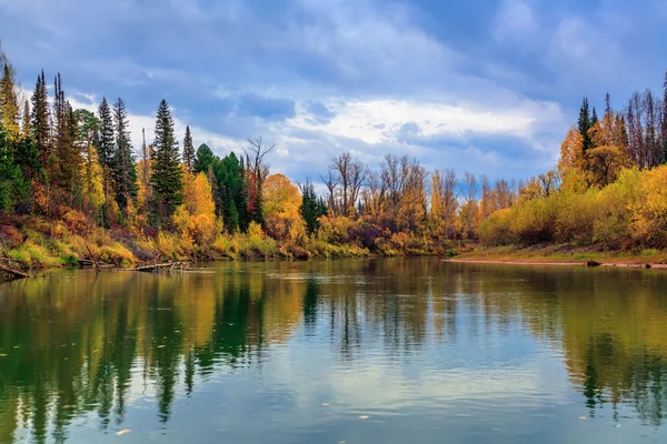 Herbst in Sibirien — Stockfoto