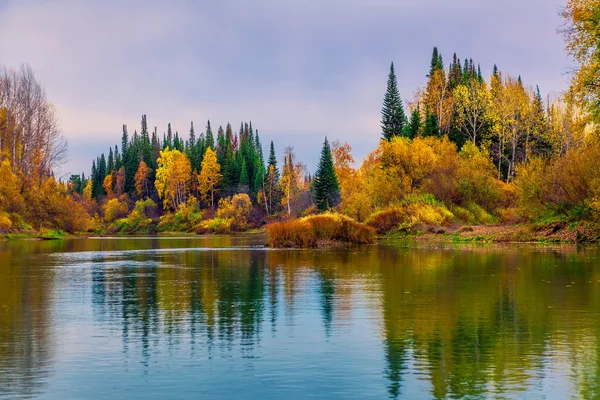 Otoño en Siberia — Foto de Stock