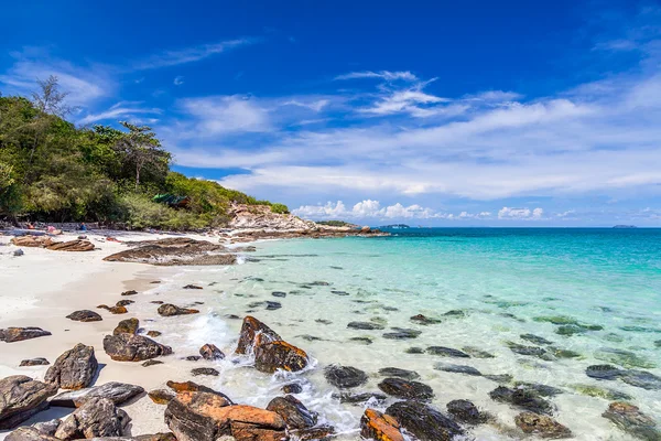 Krajobraz morze. Wyspa Koh samet w Tajlandii — Zdjęcie stockowe