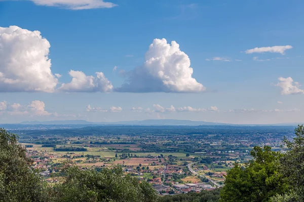Das malerische Tal in der Toskana — Stockfoto
