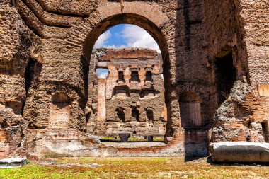 caracalla Hamamı kalıntıları. (thermae antoninianae)