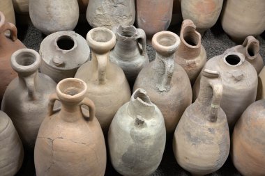 Antik amphora. Arkeolojik buluntular.