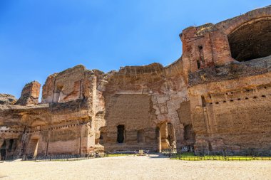 caracalla Hamamı kalıntıları.