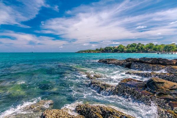 La costa de Koh Samet en Tailandia — Foto de Stock