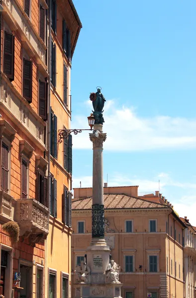 Coluna da Imaculada Conceição, Roma — Fotografia de Stock