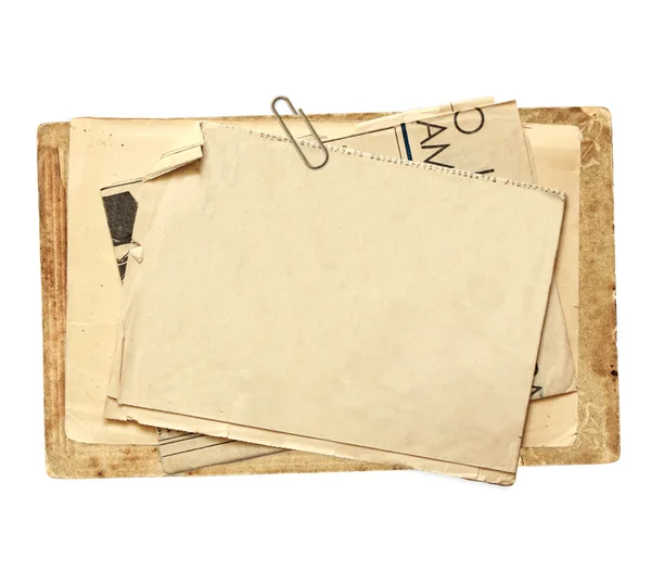 Tarjetas antiguas — Foto de Stock