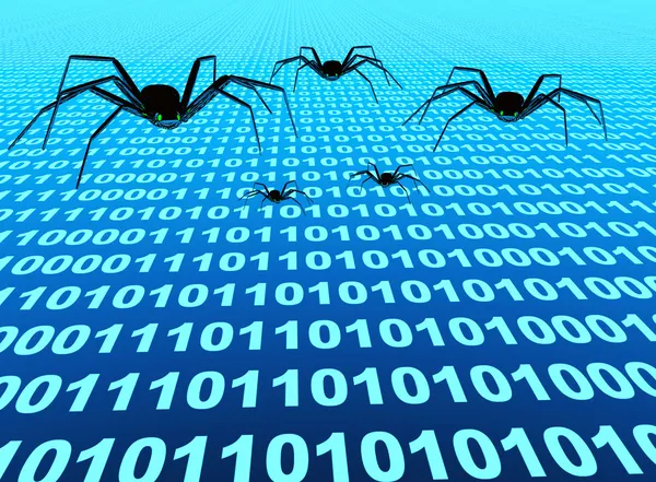 Internet bugs — Stock Photo, Image