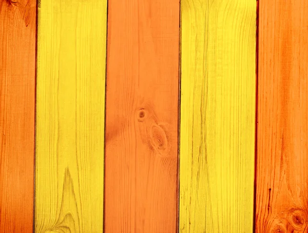 Velhas tábuas de madeira de multicolor — Fotografia de Stock