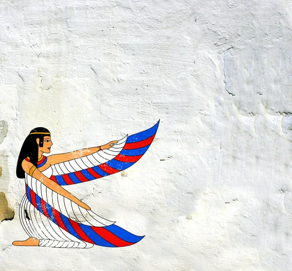Egyptische godin isis afbeelding — Stockfoto
