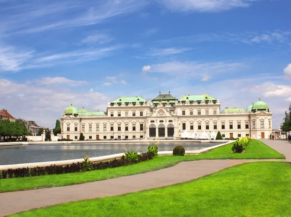 Палац Бельведер, Відень — стокове фото