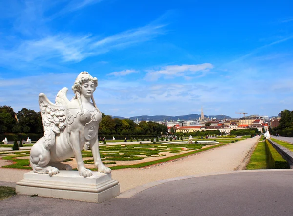 Sphinx for Belvedere garden, Vienna — Stock Photo, Image