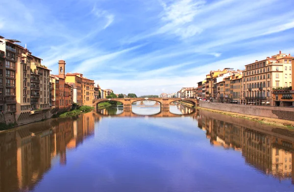 Nehir arno, Floransa — Stok fotoğraf