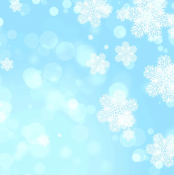 Christmas background of blue color — Stock Photo, Image