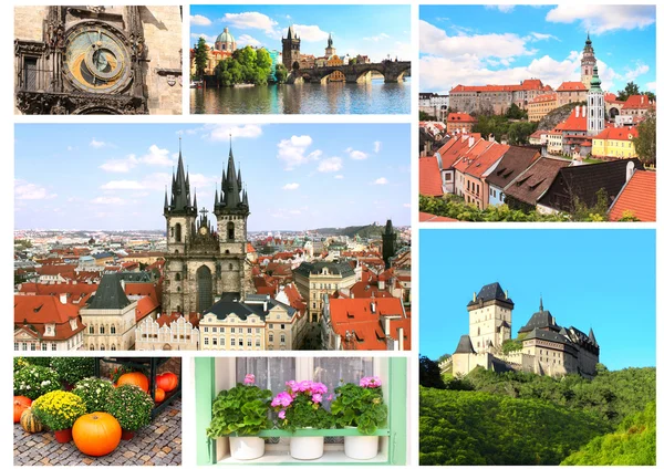 捷克共和国的著名的地方 — 图库照片