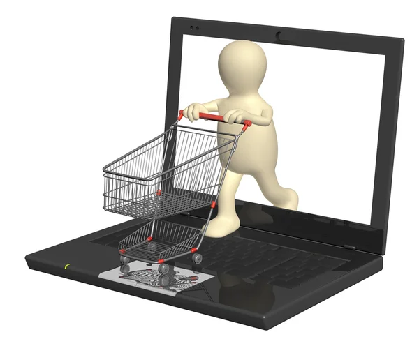 Virtual shopping — Stock Photo, Image