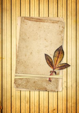 eski kağıt üzerinde eski kartları