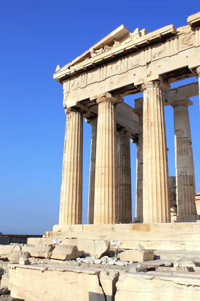 Parthenon Tapınağı Akropol, Atina, Yunanistan — Stok fotoğraf