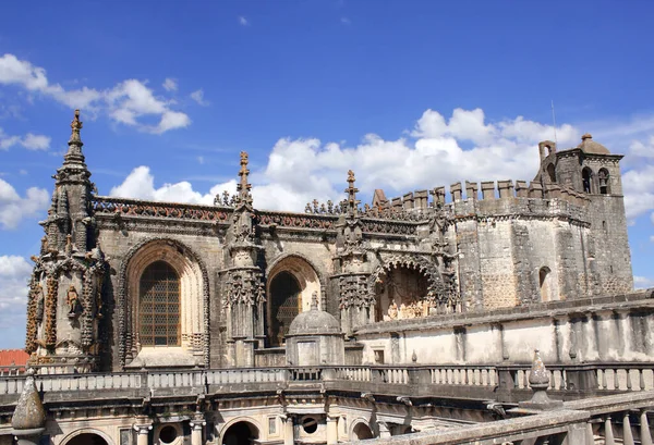 テンプラでのドム ジョアオ3世回廊の上キリストの修道院 トマール ポルトガル ヨーロッパ ユネスコ世界遺産 — ストック写真