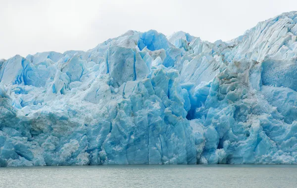 Ghiacciaio grigio in Patagonia, Cile, Sud America — Foto Stock