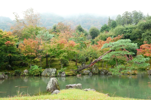 美丽的秋天风景的岚山 京都 日本 照片ta 图库照片 C Encrier