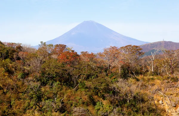 Pohled na horu Fudži z hakone, Japonsko — Stock fotografie